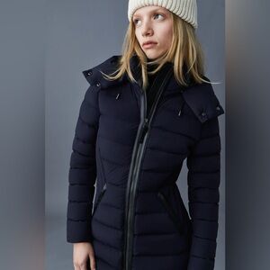 MACKAGE Farren Lightweight Down Coat in Black L